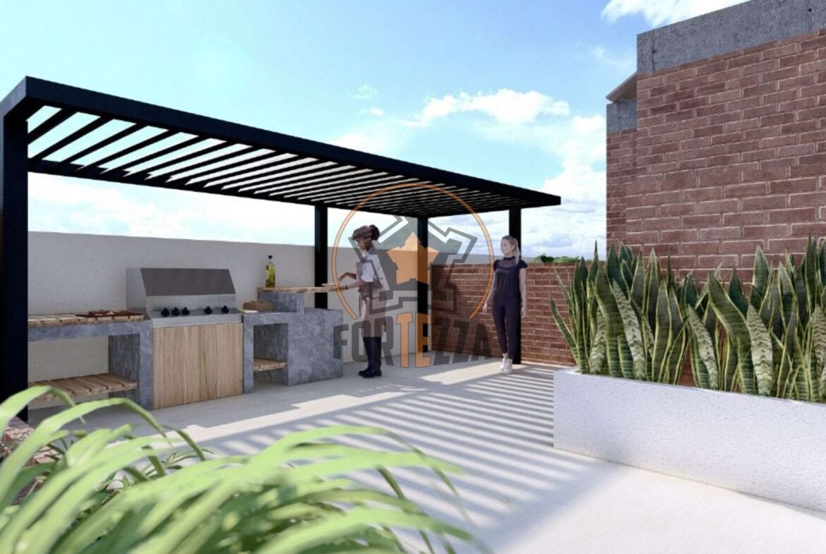 Proyecto nuevo para el año 2026 de apartamentos con diseño industrializado.