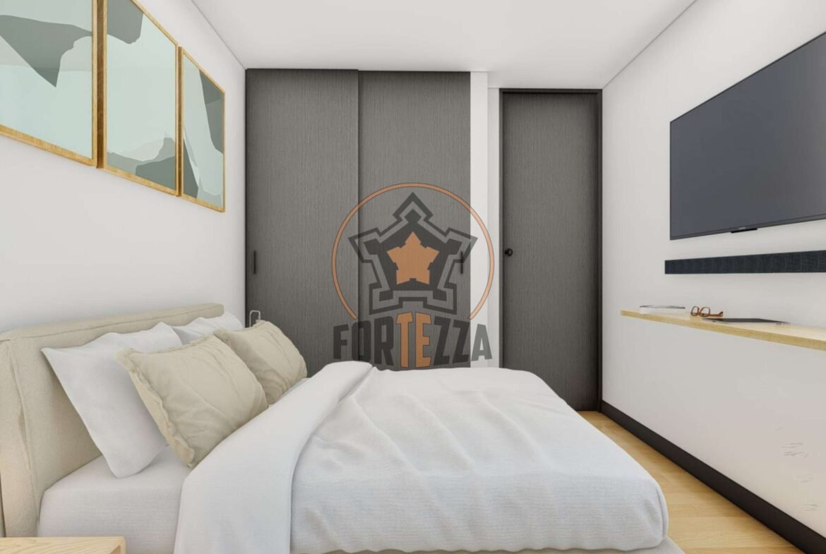 Proyecto nuevo para el año 2026 de apartamentos con diseño industrializado.